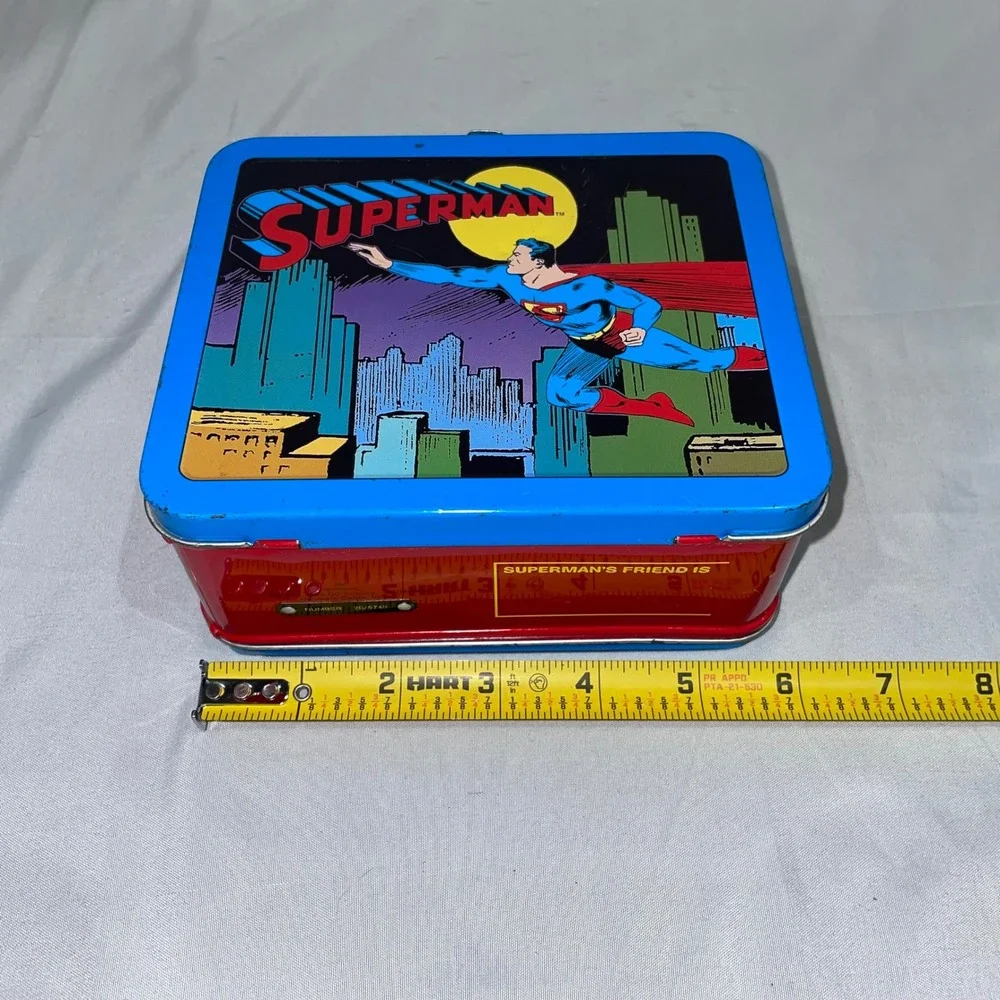 Hallmark 1998 DC Comics Superman Metal Lunch Box Numbered Edition QHM8803